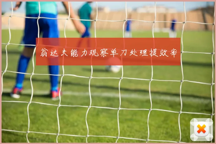 翁达夫能力观察单刀处理提效率
